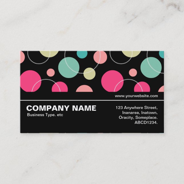 Halfway V3 - Spots & Circles 150816 Business Card (Front)