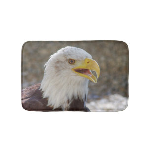 Haliaeetus leucocephalus bath mat