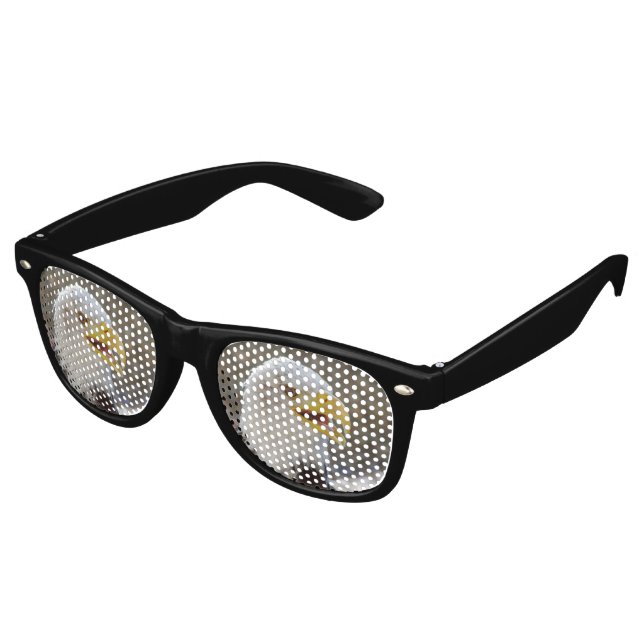 Haliaeetus leucocephalus retro sunglasses (Angled)