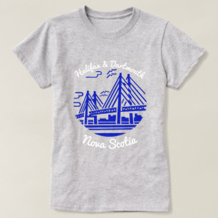 Halifax and Dartmouth Best friends Nova Scotia  T-Shirt
