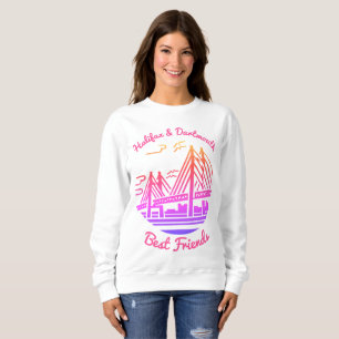 Halifax and Dartmouth Nova Scotia bestfriends Sweatshirt