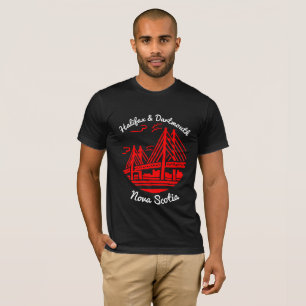Halifax and Dartmouth Nova Scotia shirt bridge