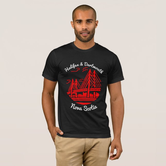 Halifax and Dartmouth Nova Scotia shirt bridge (Front Full)