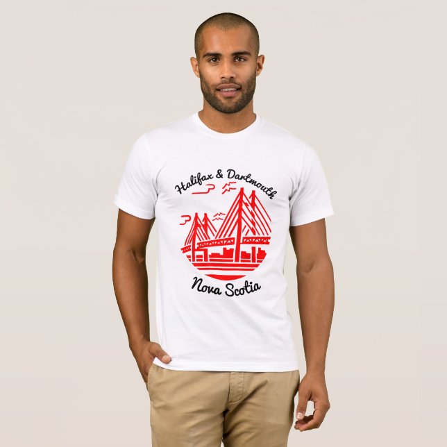 Halifax and Dartmouth Nova Scotia shirt bridge (Front Full)