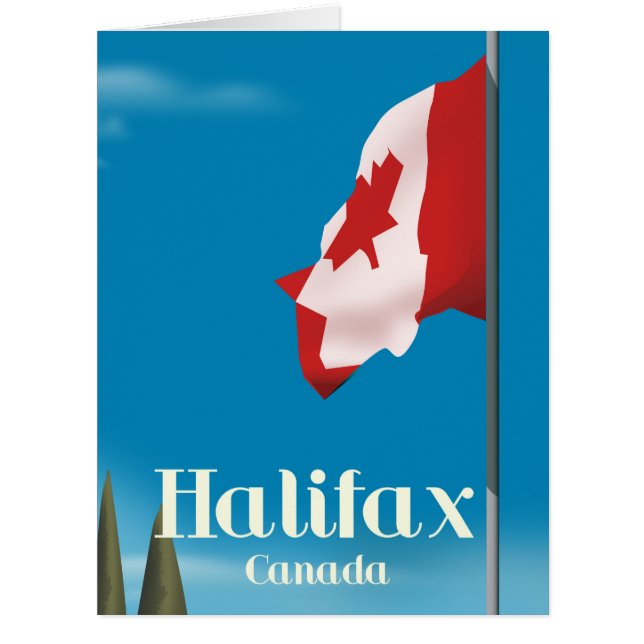 Halifax Canada Travel poster (Front)