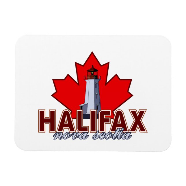 Halifax Lighthouse Magnet (Horizontal)