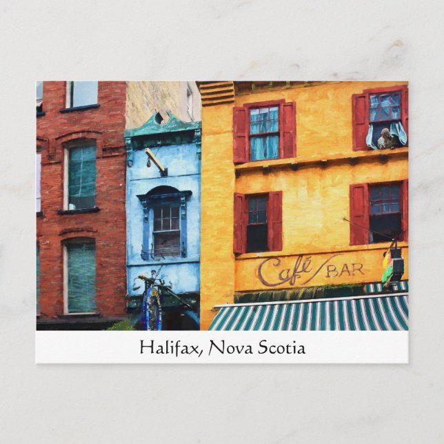 Halifax, Nova Scotia, Canada Postcard (Front)