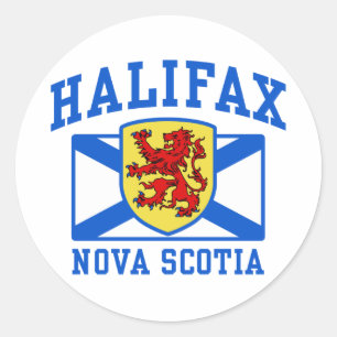 Halifax Nova Scotia Classic Round Sticker