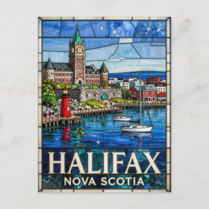 Halifax Nova Scotia Maritime Cityscape ⚓ Postcard