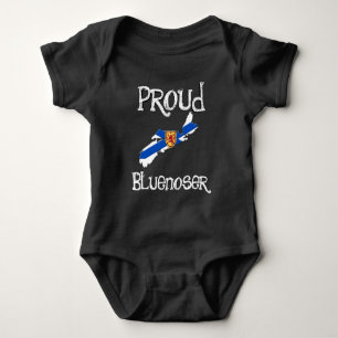 Halifax Nova Scotia Proud Bluenoser Baby Bodysuit