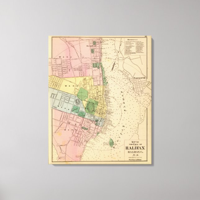 Halifax, NS Canvas Print (Front)