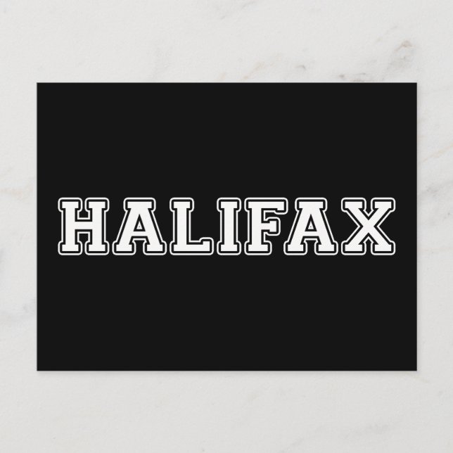 Halifax Postcard (Front)
