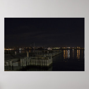 Halifax Waterfront at Night fine art print