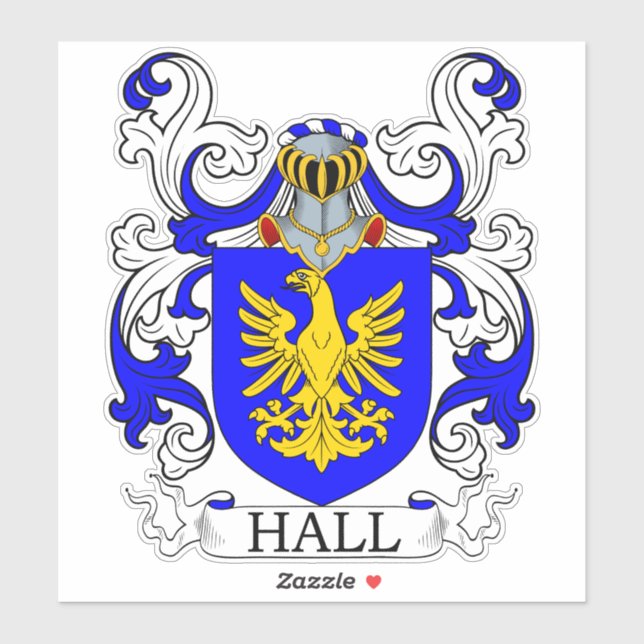 Hall Family Crest (Sheet)
