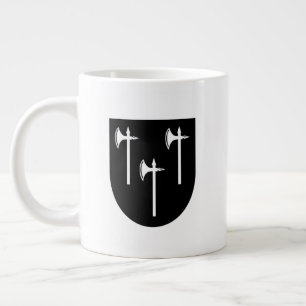 Hall Family Crest Large Coffee Mug