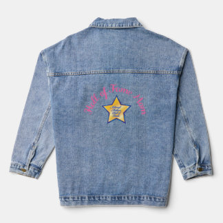 Hall of Fame Mum Denim Jacket
