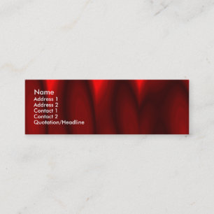 Hall of Flame II Mini Business Card