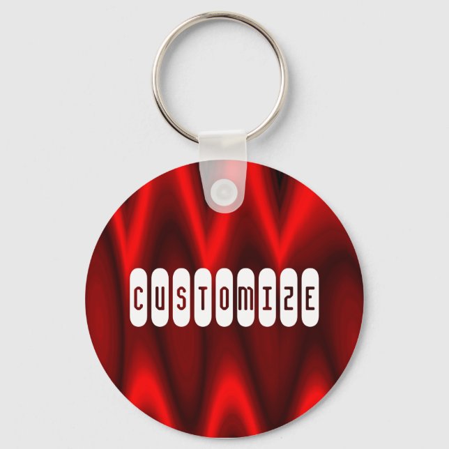 Hall of Flame II - Template Key Ring (Front)