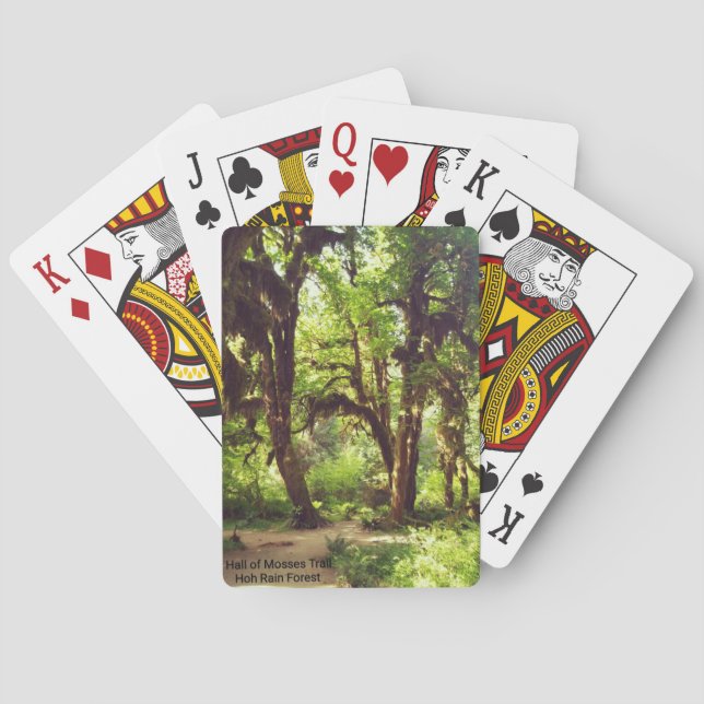 Hall of Moss playing cards (Back)