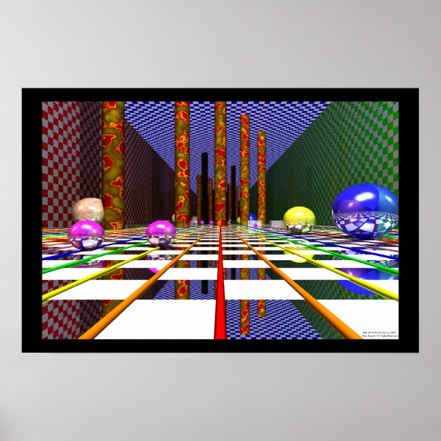 Hall of Self Reflection. Poster (Front)