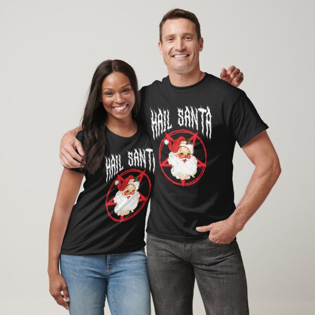 Hall Santa xmas T-Shirt (Unisex)