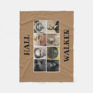 HALL WALKER BROWN FLEECE Blanket