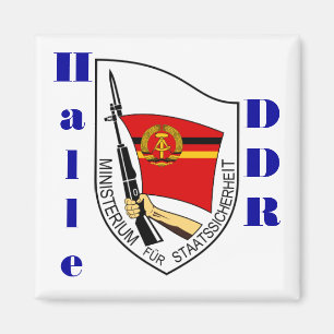 Halle, Germany Stasi Magnet DDR