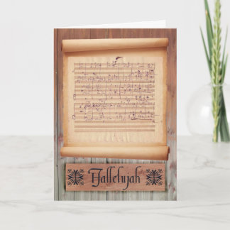 Hallelujah Holiday Card