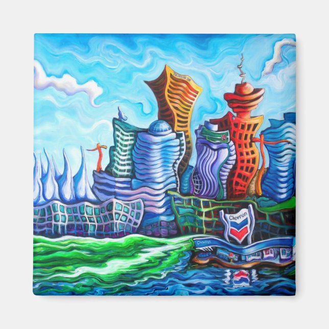 Hallelujah Point Vancouver Magnet (Front)