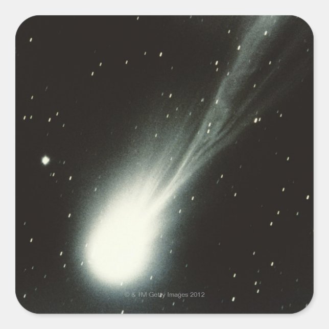 Halleys Comet Square Sticker (Front)
