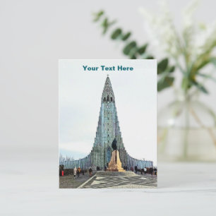 Hallgrímskirkja, Reykjavik Postcard