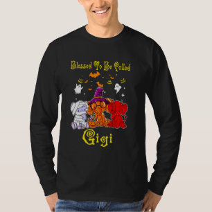 Hallloween Blessed To Be Called Gigi Elephants T-Shirt