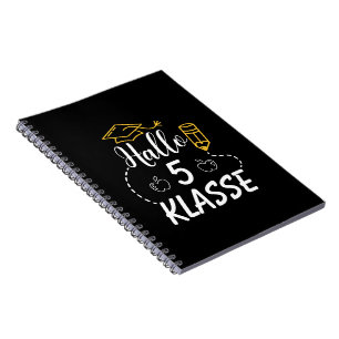 Hallo 5. Klasse - Back-to-School Notebook