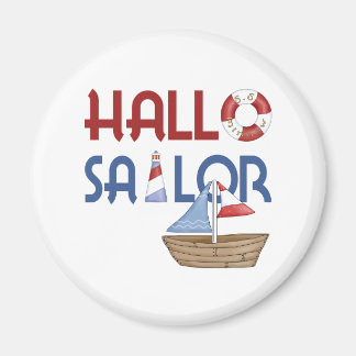 Hallo Sailor Magnet