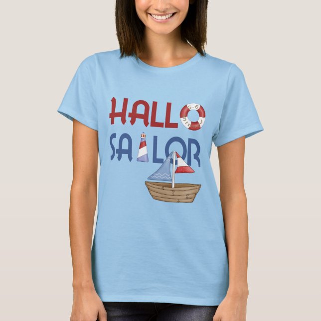 Hallo Sailor T-Shirt (Front)