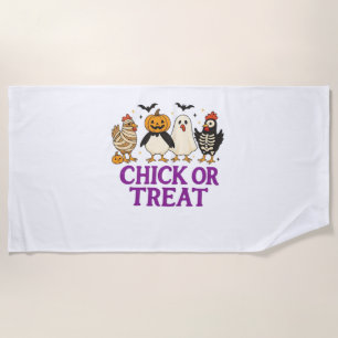 Hallobubu Halloween Cute & Spooky Witch Cat T-Shir Beach Towel