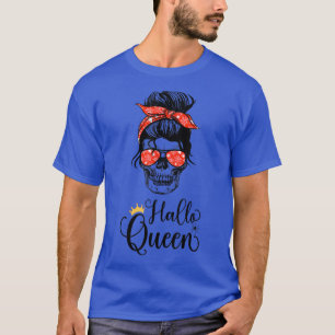 Halloqueen Costume Hallo Queen Halloween Queen Mes T-Shirt