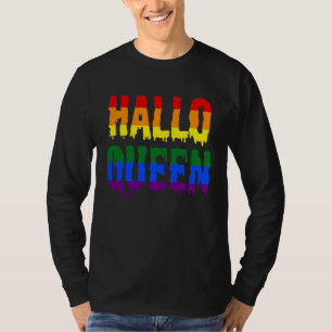 Halloqueen  Halloween LGBT Gay Pride Costume T-Shirt