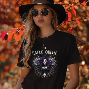 Halloqueen Halloween  Tri-Blend Shirt