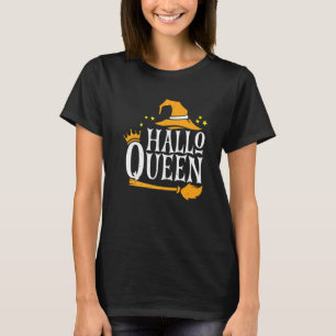 Halloqueen Halloween Witch Enthusiast Witch Hat Fa T-Shirt
