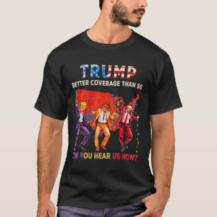 Hallothanksmas Dance Party With Trump – Red Map Ed T-Shirt