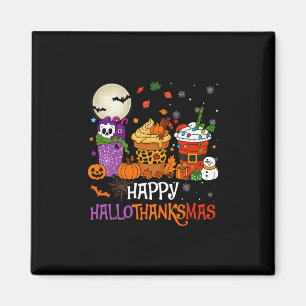 Hallothanksmas Halloween Thanksgiving Christmas Co Magnet