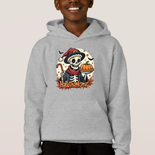 Hallothanksmas Skeleton: Pumpkin Pie & Candy Cane