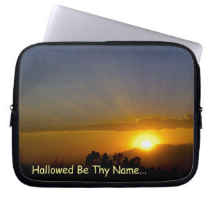 Hallowed Be Thy Name Laptop Sleeve