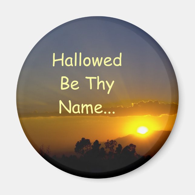 Hallowed Be Thy Name Magnet (Front)