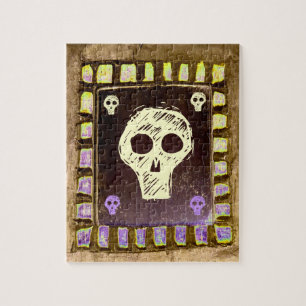 Hallowed Skull  Jigsaw Puzzle