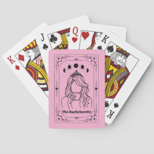 Hallowedding Tarot Bride Bachelorette Bridal Party Playing Cards