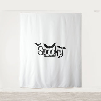 Halloweed Funny Hippie Pumpkin Halloween Tapestry