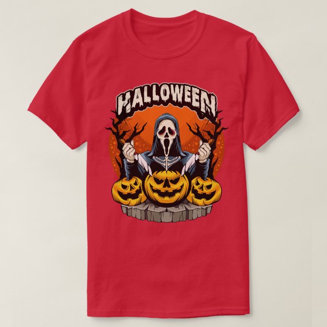 Halloween 100 T-Shirt (Design Front)