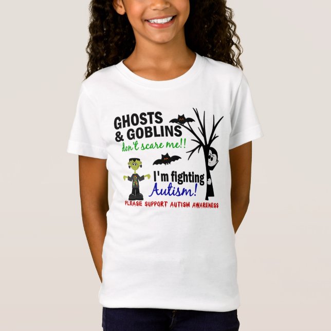 Halloween 1 Autism T-Shirt (Front)